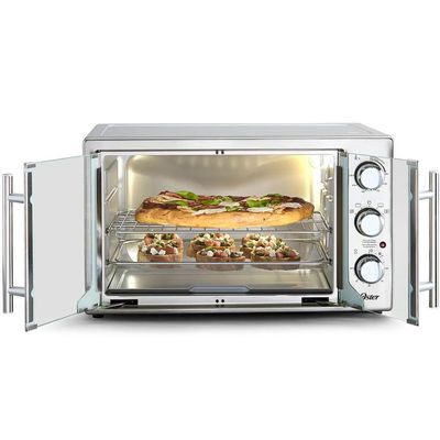 Kit Cafeteira Espresso Double E Forno e Fritadeira 42L French Door Oster 220V