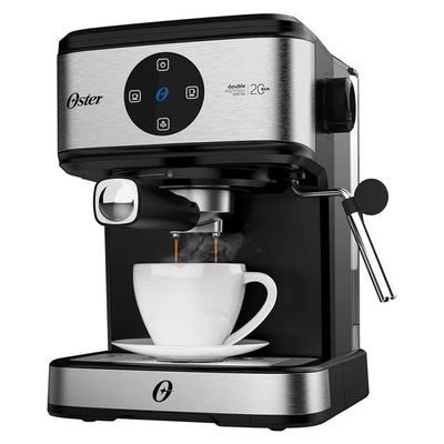 Kit Cafeteira Espresso Double E Forno e Fritadeira 42L French Door Oster 220V