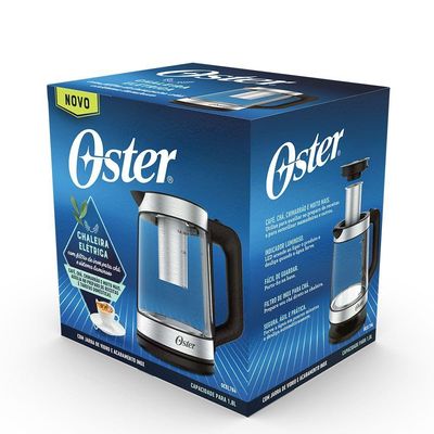 Chaleira Elétrica Oster Tea Com Infusor De Chá 1,8L 220V