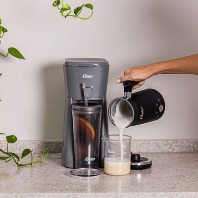 Kit Café Gelado - Cafeteira Iced Coffee E Espumador De Leite Elétrico 220V
