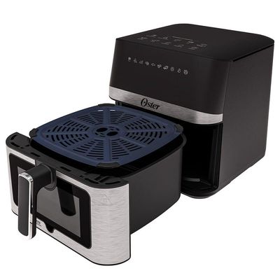 Fritadeira Oster Inox Diamondtech 7,5L Com Visor Transparente 110V