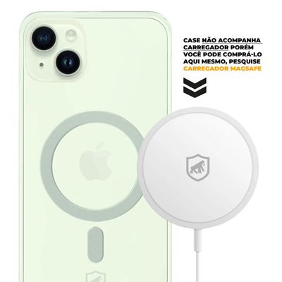 Capa MagSafe para iPhone 15 - Transparente - Gshield