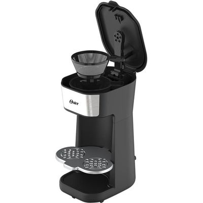 Cafeteira Oster 2Day Inox 2 Em 1 Com Copo Térmico 220V