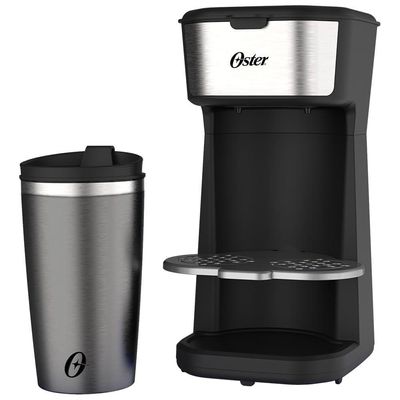 Cafeteira Oster 2Day Inox 2 Em 1 Com Copo Térmico 220V