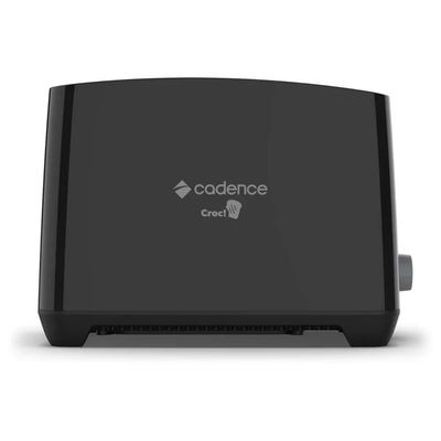 Torradeira Preta Croc! Cadence 220V