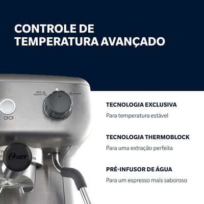 Cafeteira Espresso Oster Xpert Perfect Brew 220V