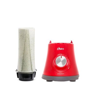 Kit Oster Super Chef Liquidificador E Jarra Blend N Go Vermelho 110V