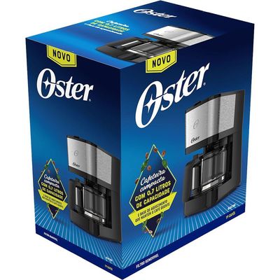 Cafeteira Oster Inox Compacta 0,75L 110V