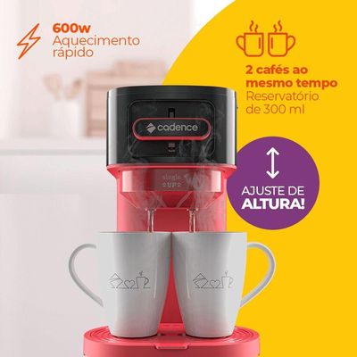 Cafeteira Cadence Single Up 110V