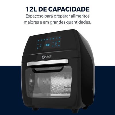 Fritadeira Oster Oven Fryer 12L 3 Em 1 110V