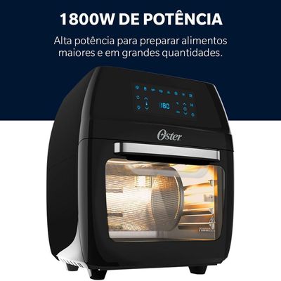 Fritadeira Oster Oven Fryer 12L 3 Em 1 110V