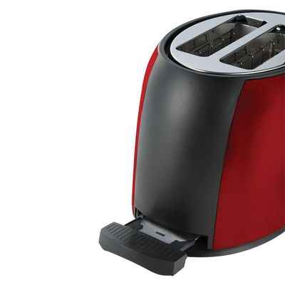 Torradeira Oster De Aço Inox Vermelha 110V