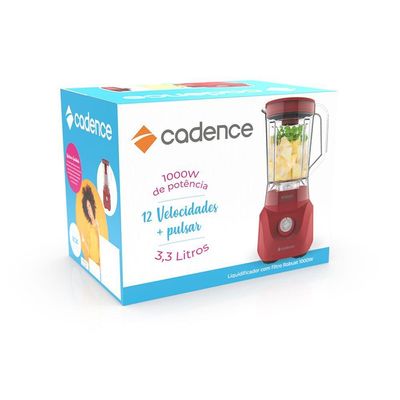 Liquidificador Cadence Robust Vermelho 110V