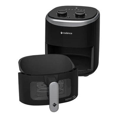 Fritadeira Sem Óleo 4,2L Cadence Com Visor Delicook Fryer Show 110V