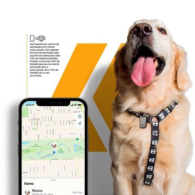 Itag - localizador Rastreador - função Airtag Buscar Apple - Chaveiro - Gshield