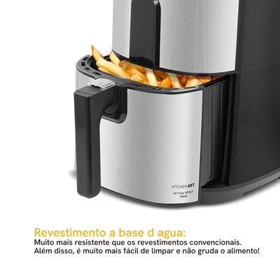 Air Fryer Kitchen Art 4,3L Cesto Quadrado 1500W KFR01 127V
