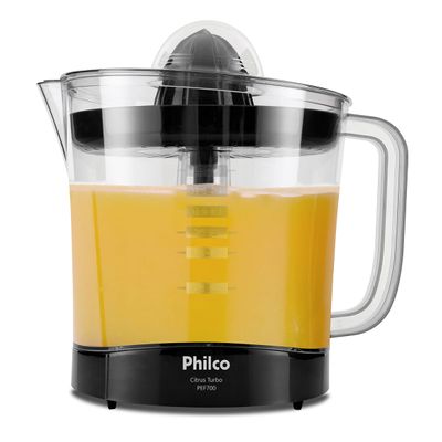 Espremedor de Frutas Philco PEF700P 2 Cones 70W 1,5L 127V