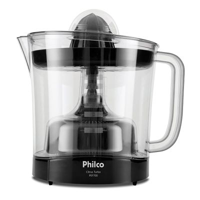 Espremedor de Frutas Philco PEF700P 2 Cones 70W 1,5L 127V