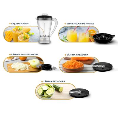 Multiprocessador Britânia 5 em 1 900W All In One BMP900 220V