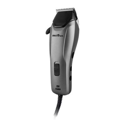 Cortador de Cabelos Britânia BCR18T Titanium 18W 220V