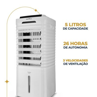 Climatizador Britânia 4 em 1 Autonomia de 26h BCL05A 220V