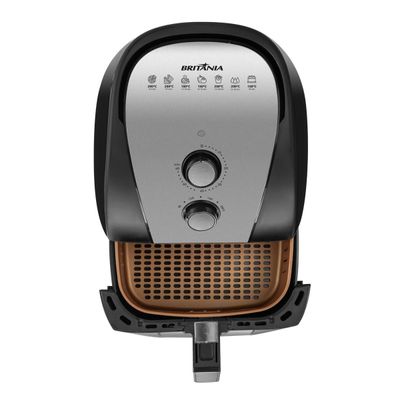 Air Fryer Britânia 5,5L Antiaderente Gold 1500W BFR51 220V