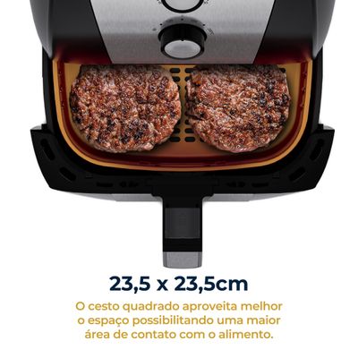 Air Fryer Britânia 5,5L Antiaderente Gold 1500W BFR51 220V