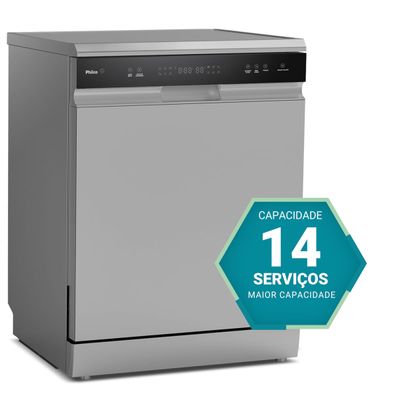 Lava Louças Philco PLL14ID Digital 14 Serviços 220V