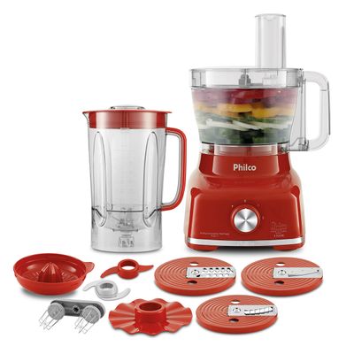 Multiprocessador Philco Multifunções 9 em 1 1400W PMP1600V 220V
