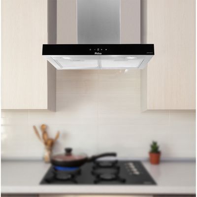 Coifa de Parede Philco 60cm Depurador e Exaustor PCO60I Flat 220V