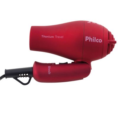 Secador de Cabelo Philco Titanium Travel 750W Bivolt