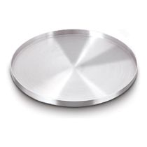Forma Pra Pizza Comercial Assadeira 30cm Alumínio Polida