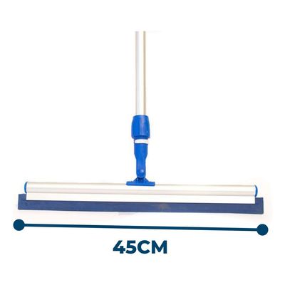 Bralimpia Rodo Twister 45 Cm Borracha Cabo Extensível 1,40m