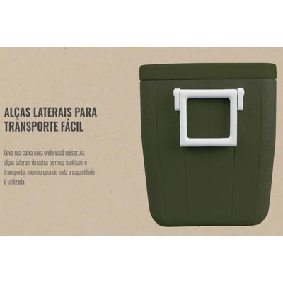 Caixa Térmica Adventure All Green 45,4l Coleman