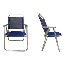 17492293194743 Cadeira De Praia Conforto Oversize 140kg Sanete Ronchetti