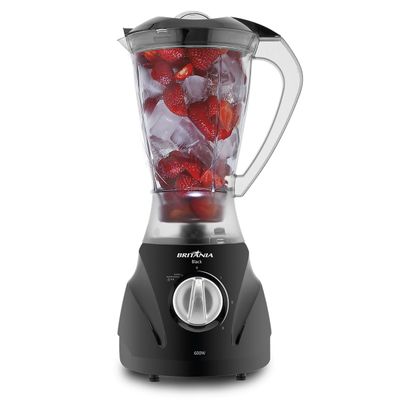Liquidificador Britânia Black 3 Velocidades 2,1L 127V