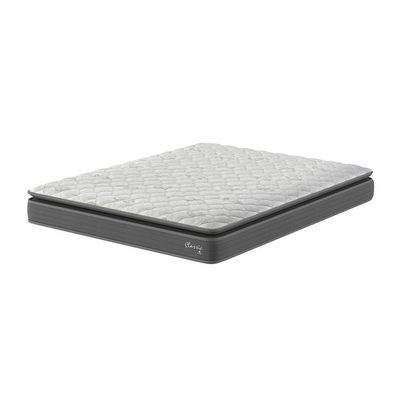 Colchão Queen de Espuma D40 Classic Alto Suporte (20x158x198) Cinza