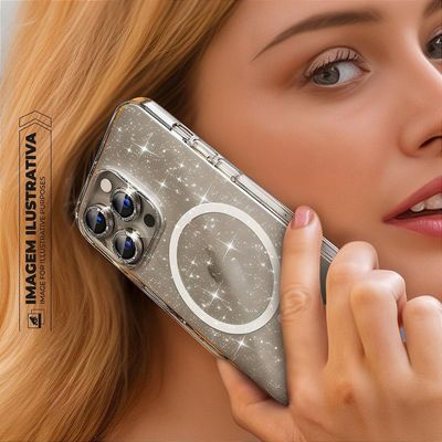 Capa para iPhone 14 Pro - MagSafe Glitter - Gshield