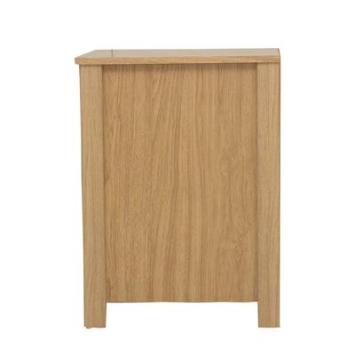 Mesa De Cabeceira Ditália 3 Gavetas DM-111 Carvalho