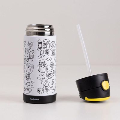 Garrafa Infantil Com Canudo Imagiland