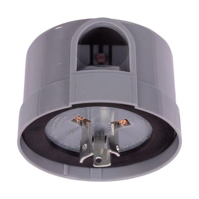 Relé Fotoelétrico Bivolt Cinza 10 Unidades Foxlux