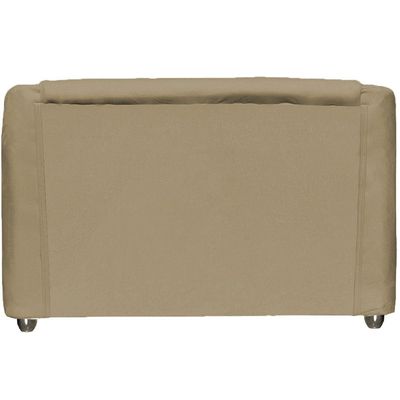 Kit Namoradeira Decorativa + 2 Poltronas Para Sala Manicure Recepção Consultório Mila Suede