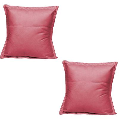 Kit 2 Almofadas Decorativa Cheia Fofinha Para Sofá Cadeira Poltrona 42 Cm Suede