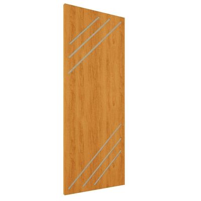 Porta De Madeira Frisada U.v 210cm X 80cm - R30k Cerejeira