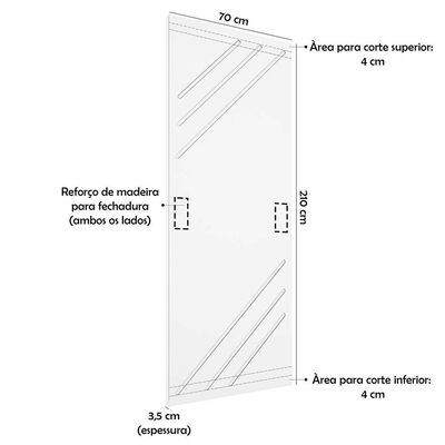 Porta De Madeira Frisada U.v 210cm X 70cm - R30k Imbuia