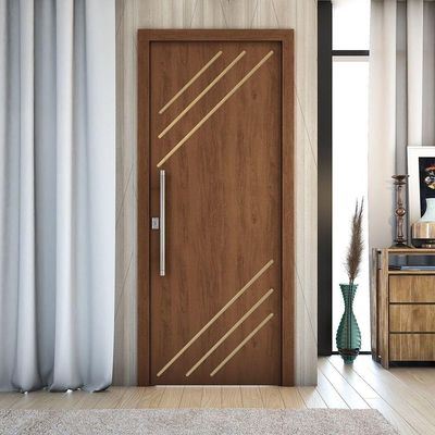 Porta De Madeira Frisada U.v 210cm X 70cm - R30k Imbuia