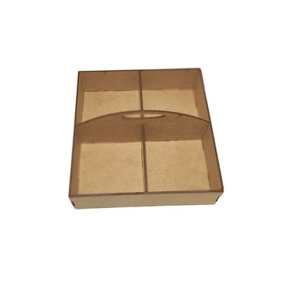 Porta Guardanapo E Sachê Em Mdf - Kit 5 Unidades