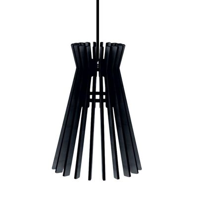 Luminária Teto Tipo Pendente Havana Mdf - Completa Cor: Mdf Cru