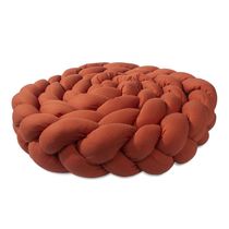Trança Protetora Para Berço E Cama Percal 200 Fios Liso - Terracota