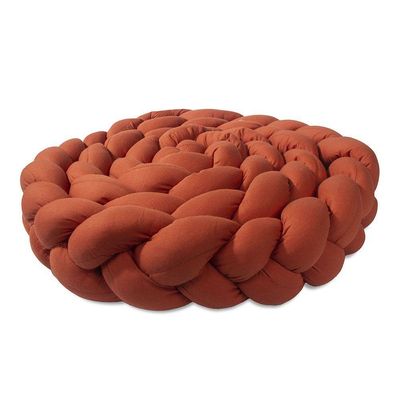 Trança Protetora Para Berço E Cama Percal 200 Fios Liso - Terracota